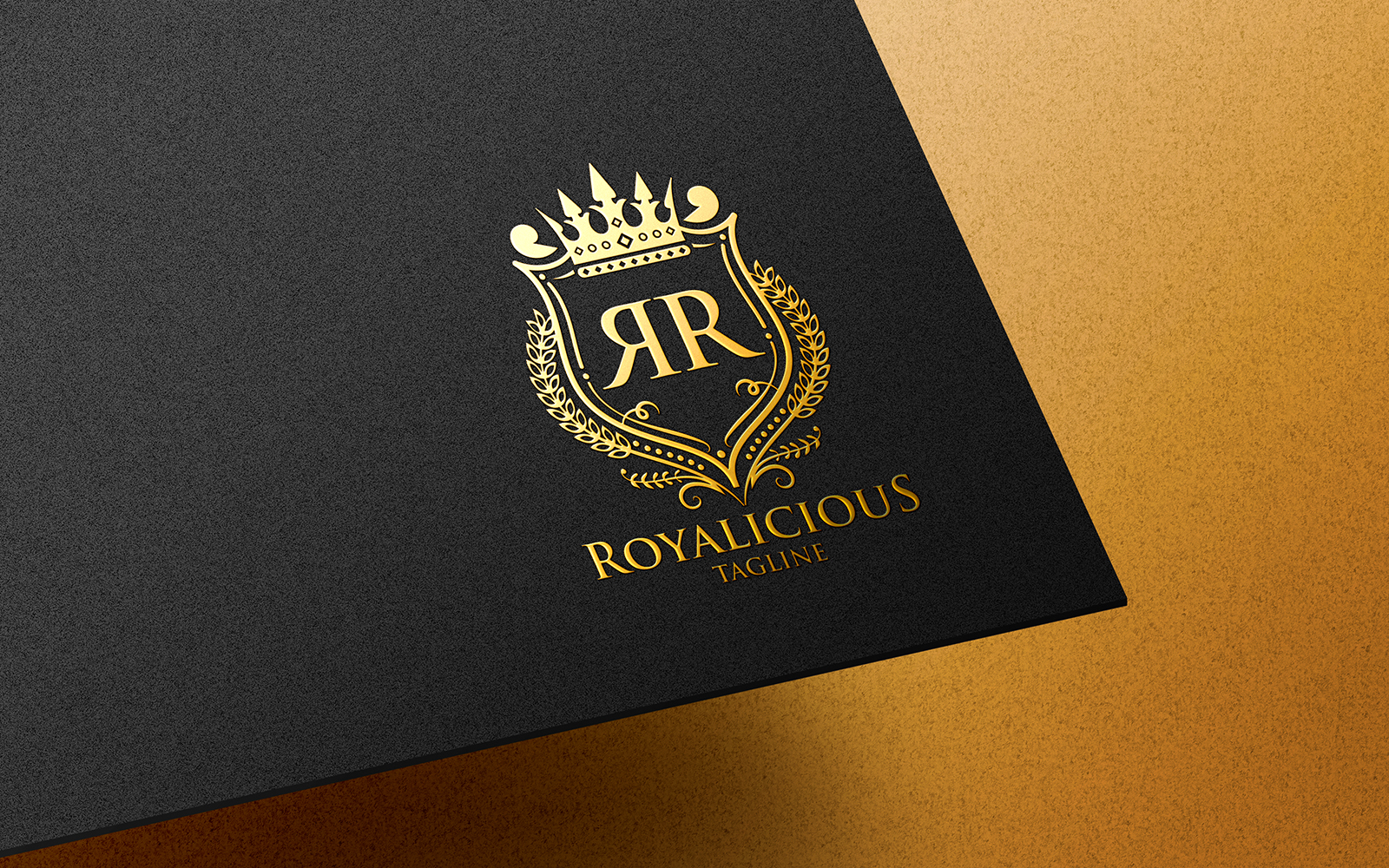 Royalicious - R letter Luxurious Logo Template