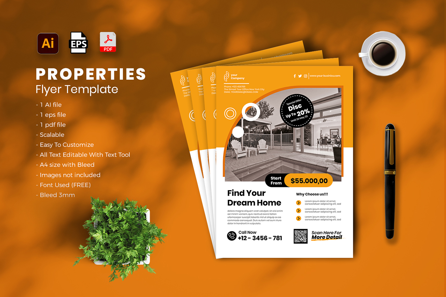 properties flyer Template vol-02