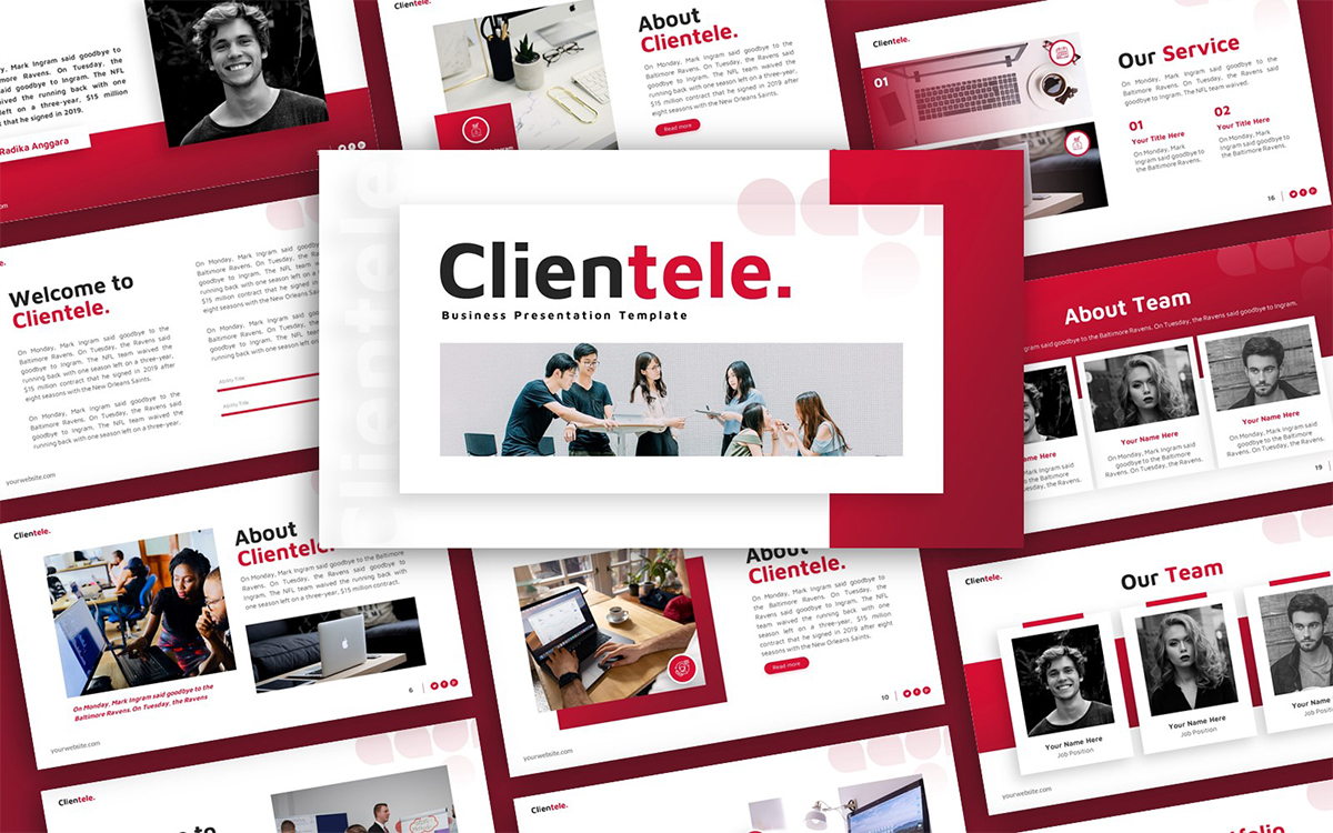 Clientele Business Multipurpose PowerPoint Presentation Template