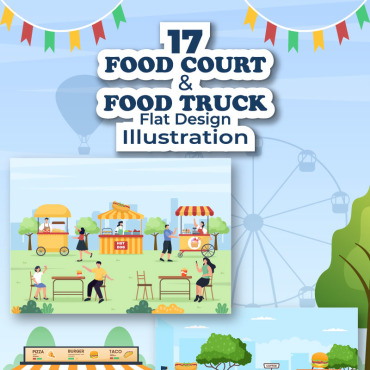 Food Truck Illustrations Templates 231620