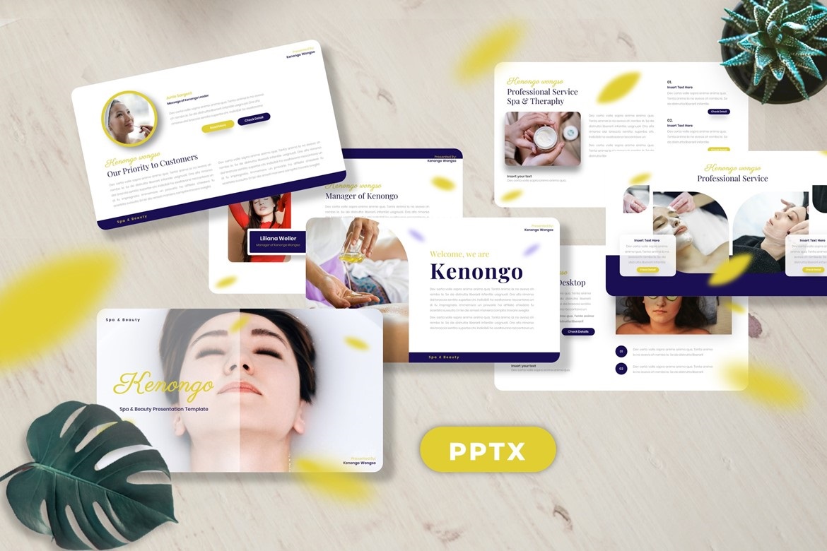 Kenongo - Spa & Beauty Powerpoint
