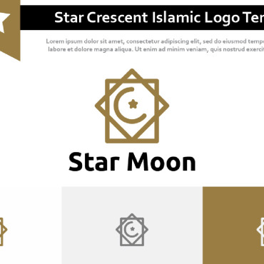 Star Crescent Logo Templates 231799