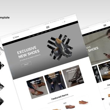 Mens Shoes Responsive Website Templates 231821