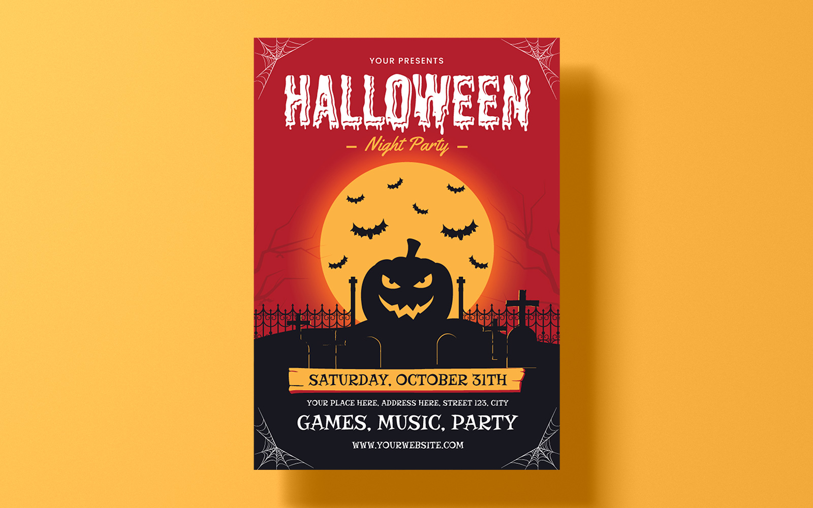 Creative Halloween Flyer Template