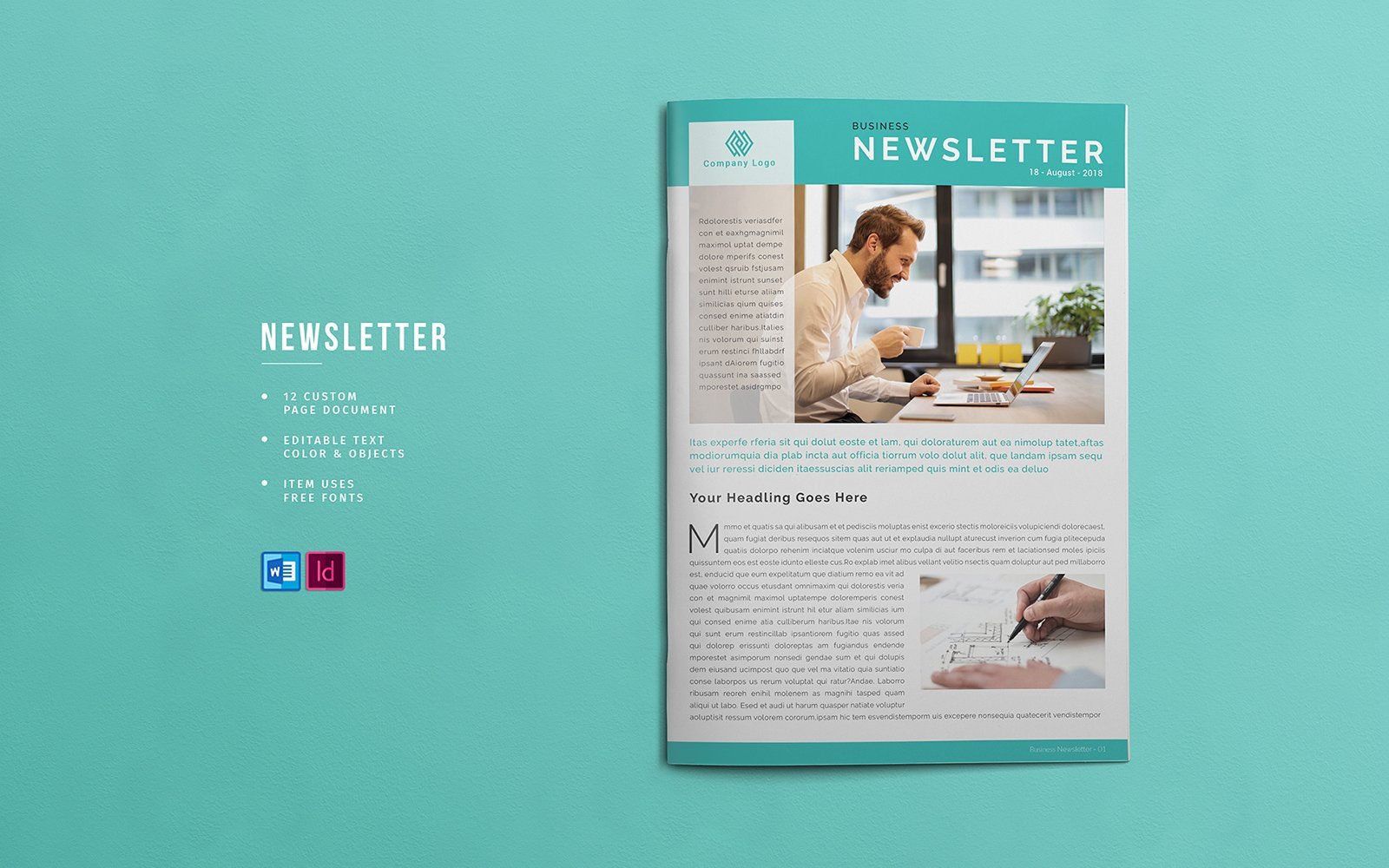 Newsletter Canva Template