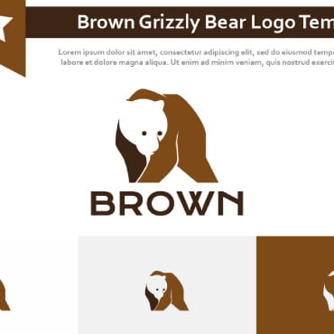 Grizzly Bear Logo Templates 232277