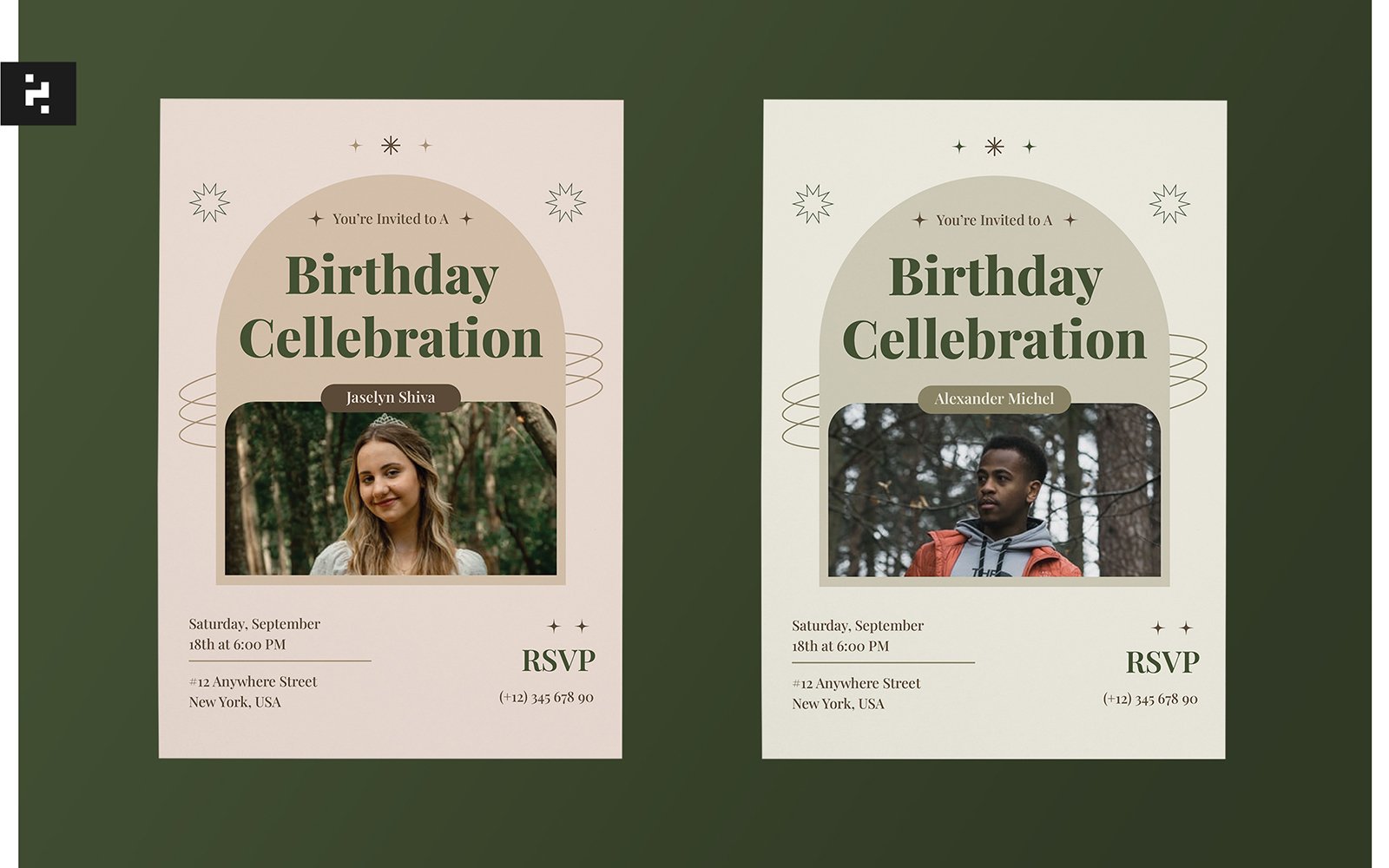 Creative Birthday Invitation Template