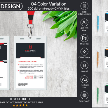 Card Design Corporate Identity 232475