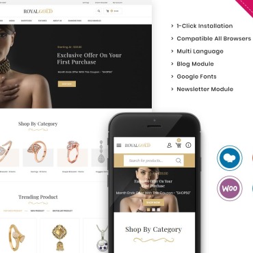 Shopify Boutique WooCommerce Themes 232492