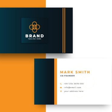 Card Clean Corporate Identity 232536