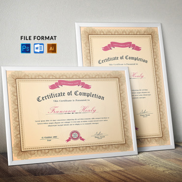 Certificates Certificate Certificate Templates 232593