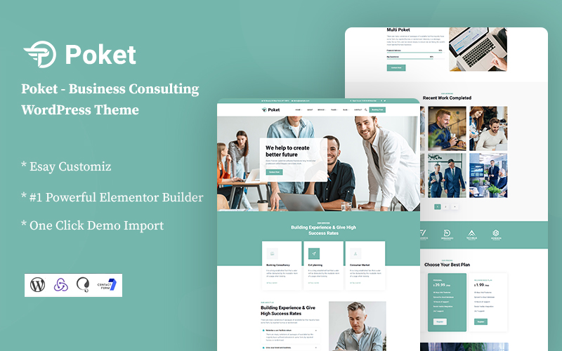 Poket - Business Consulting WordPress Theme