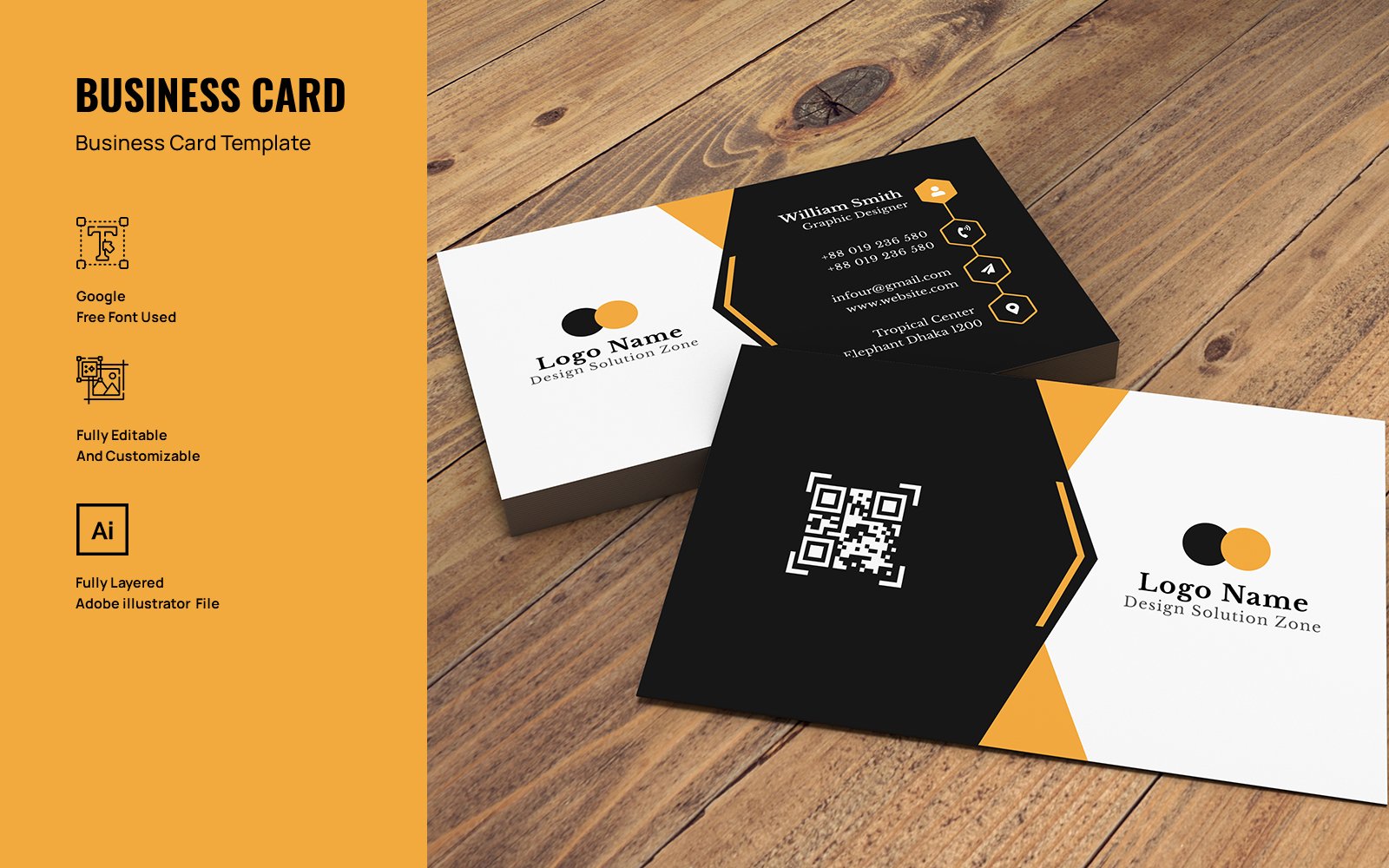 Professional Business Card Template