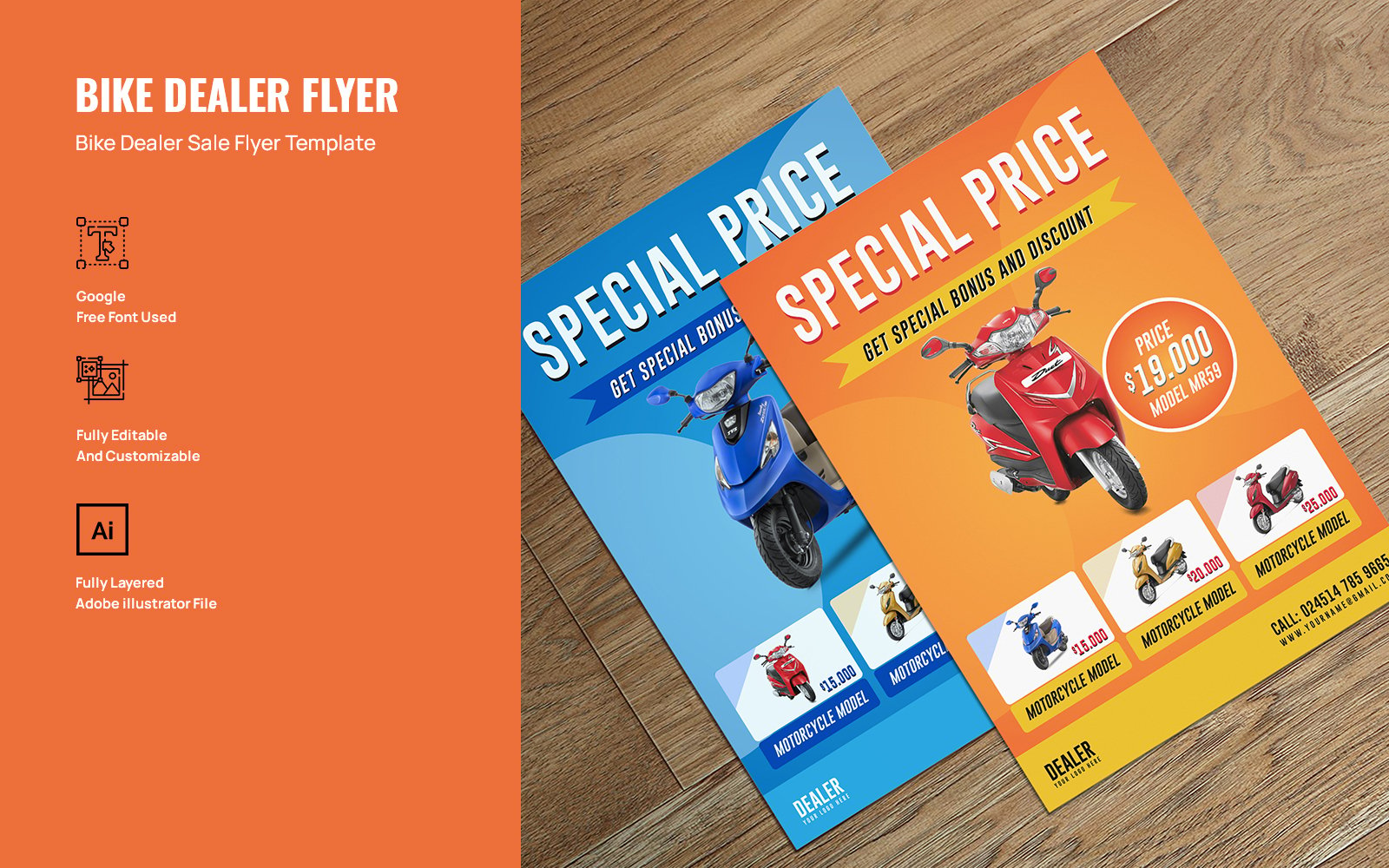 Bike Sale Flayer Template