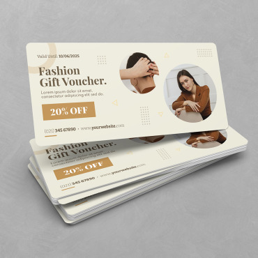 Coupon Template Corporate Identity 232788