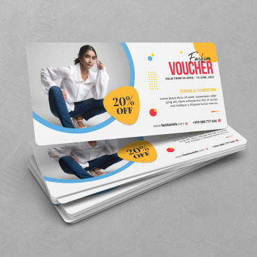 Coupon Template Corporate Identity 232837