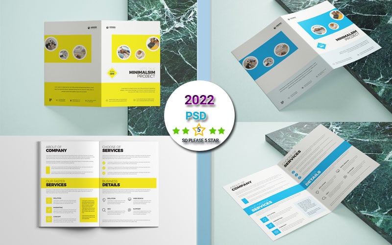 Bi-Fold Brochure  Template