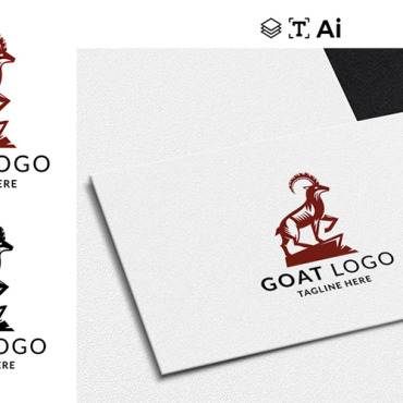 Goat Wild Logo Templates 232942