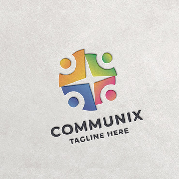 Colorful Communication Logo Templates 232997