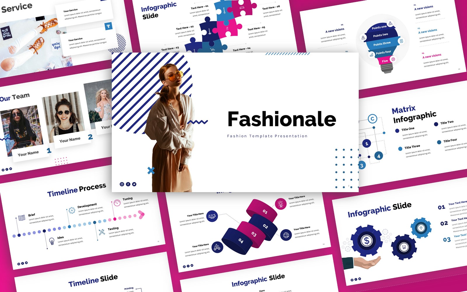Fashionale - Fashion Multipurpose PowerPoint Template