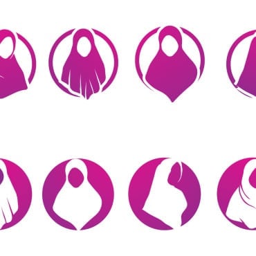 Beautiful Female Logo Templates 233054