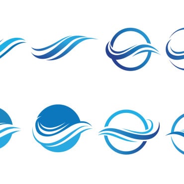 Abstract Sea Logo Templates 233084