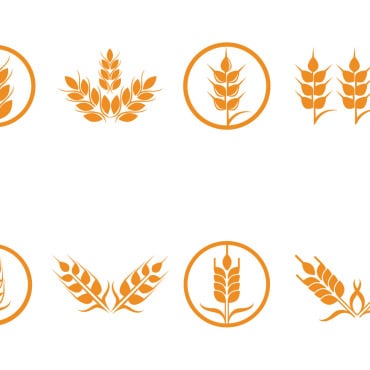 Symbol Rice Logo Templates 233098