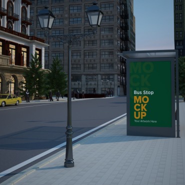 Up Signboard Product Mockups 233162