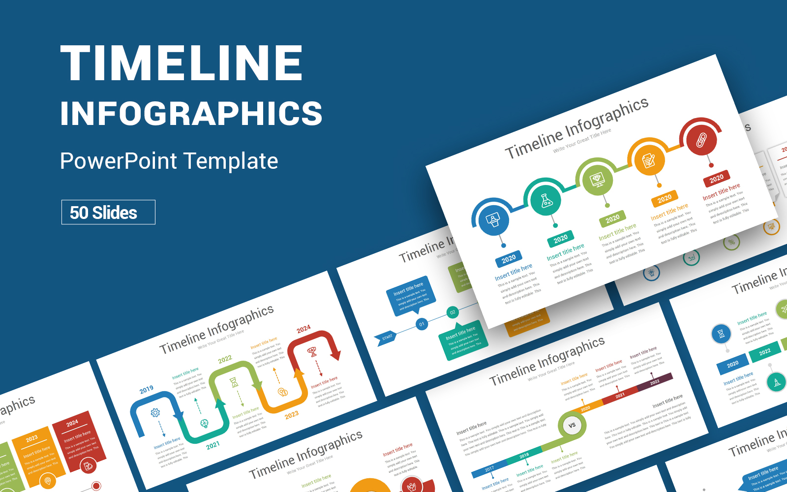 Timeline - Infographic PowerPoint Template