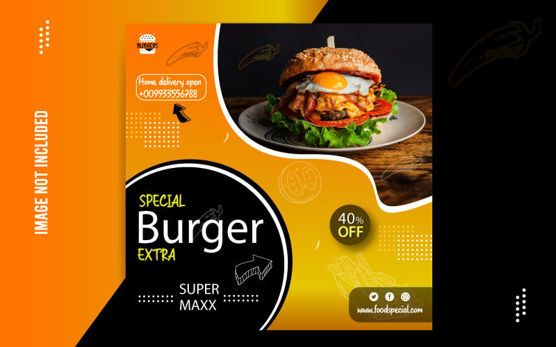 Special Burger Web Banner