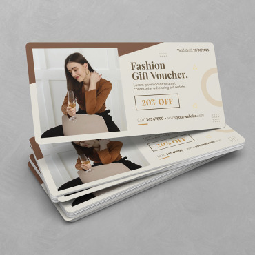 Coupon Template Corporate Identity 233352