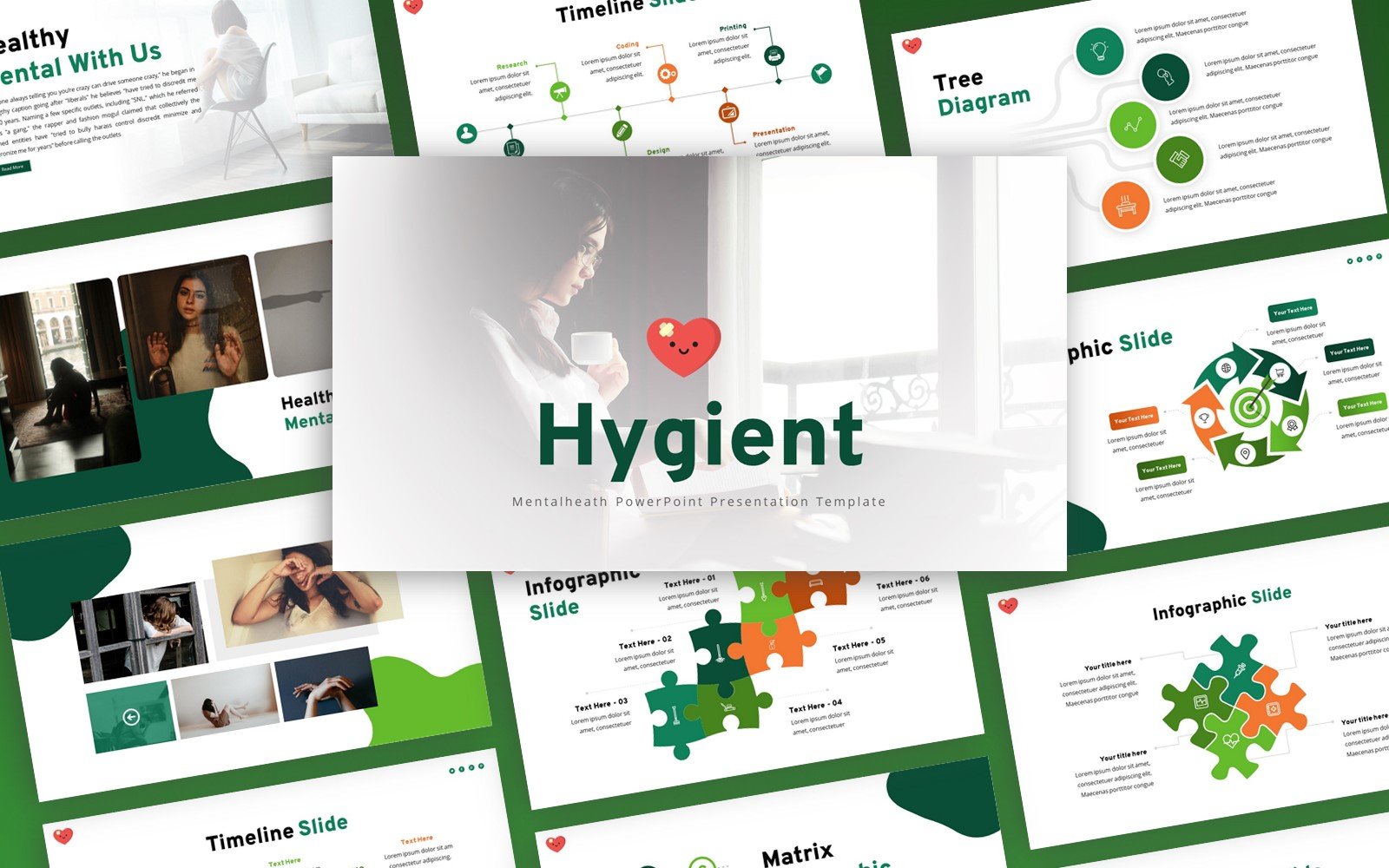 Hygient - Mentalhealth Multipurpose Powerpoint Template