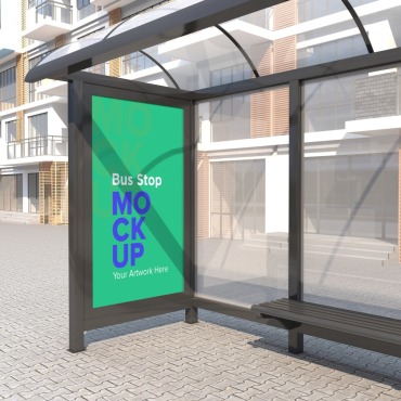 Up Signboard Product Mockups 233396