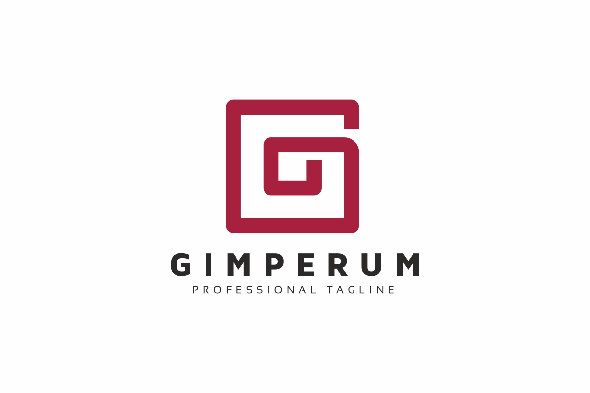G Letter Line Logo Template