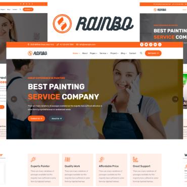 Painting Painting Responsive Website Templates 233471