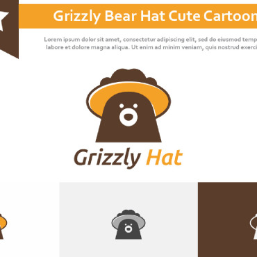 Bear Hat Logo Templates 233548