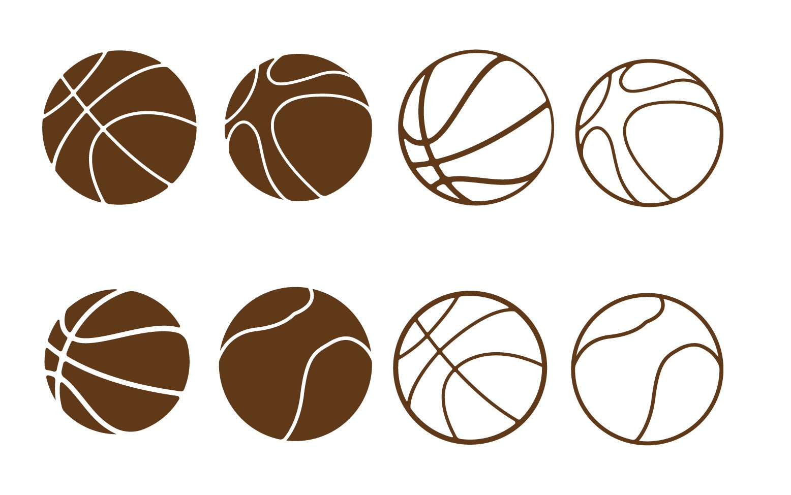 Basket Ball  Logo And Symbol