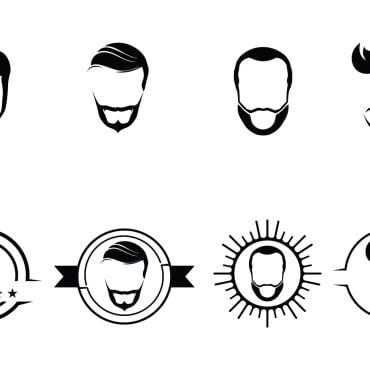 Icon Mustache Logo Templates 233588