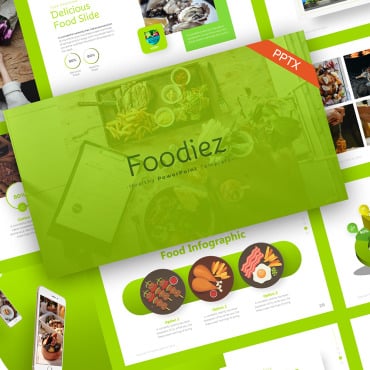 Chef Cook PowerPoint Templates 233619