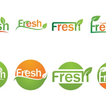 Fresh Organic Logo Templates 233659