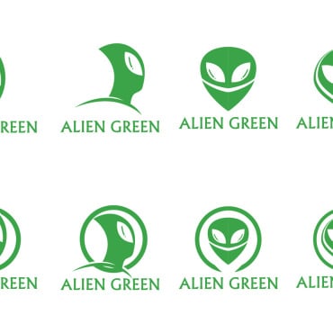 Vector Alien Logo Templates 233660