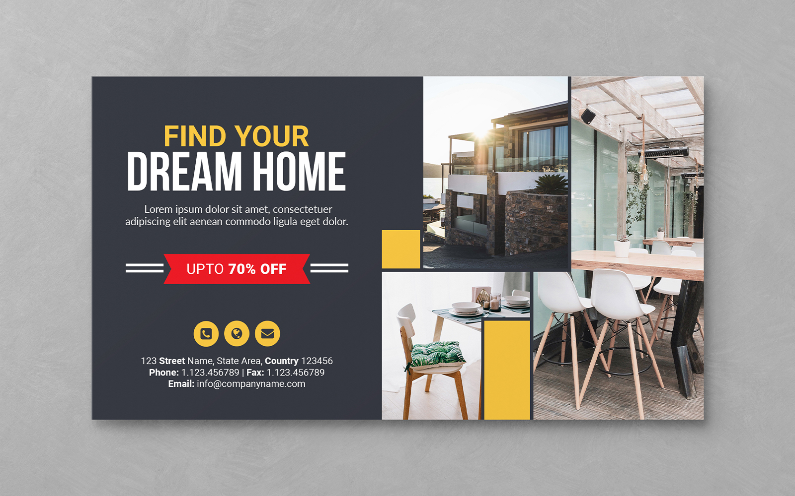 Creative Real Estate Web Banner Templates