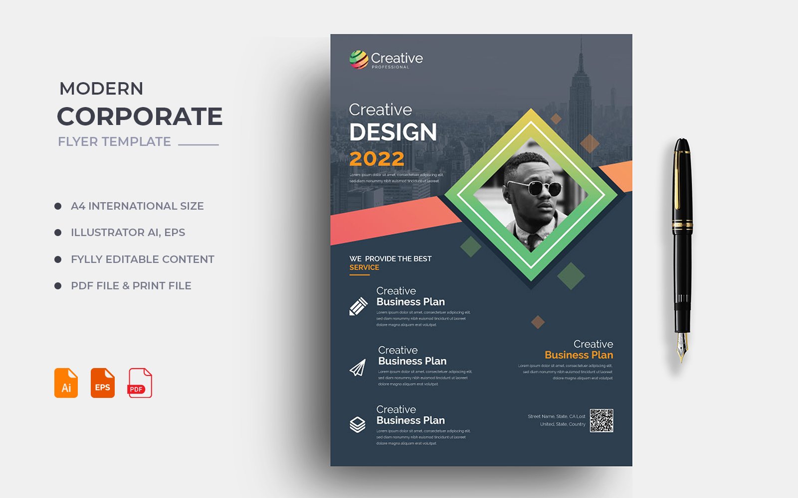 Modern - Corporate Business Flyer Template