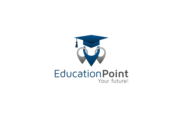 Education Point Logo Design Template