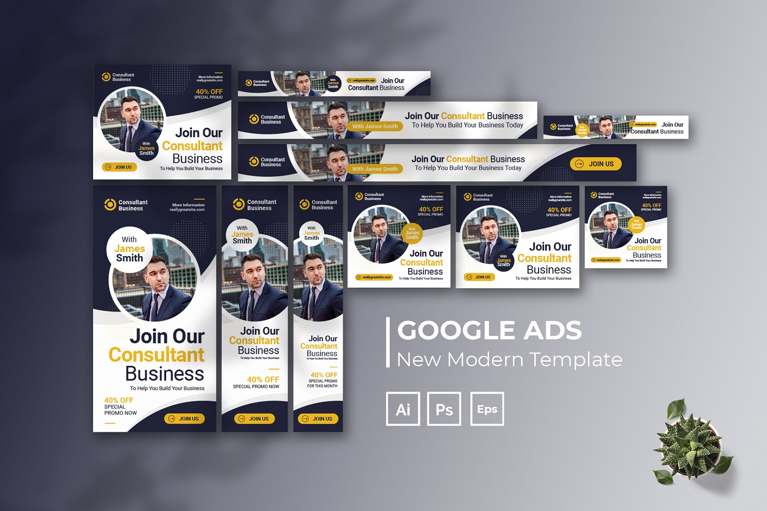 Digital Marketing Google Ads Template