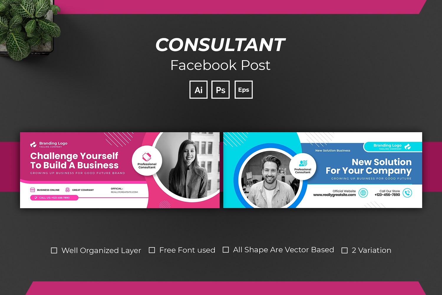 Consultant Facebook Cover