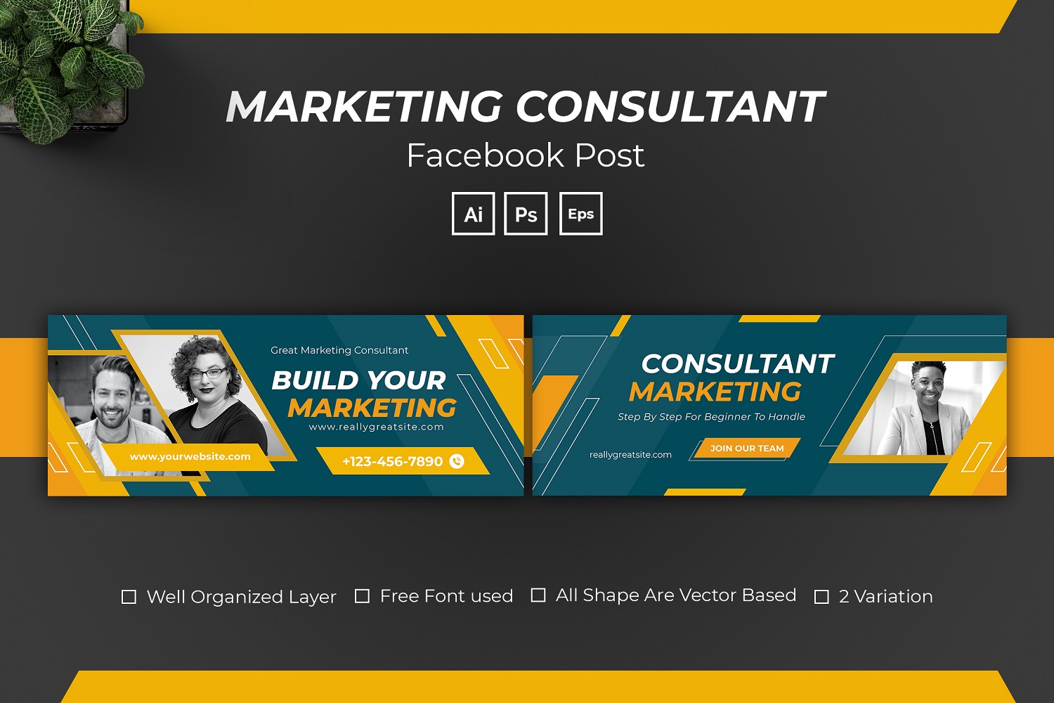 Marketing Consultant Facebook Cover