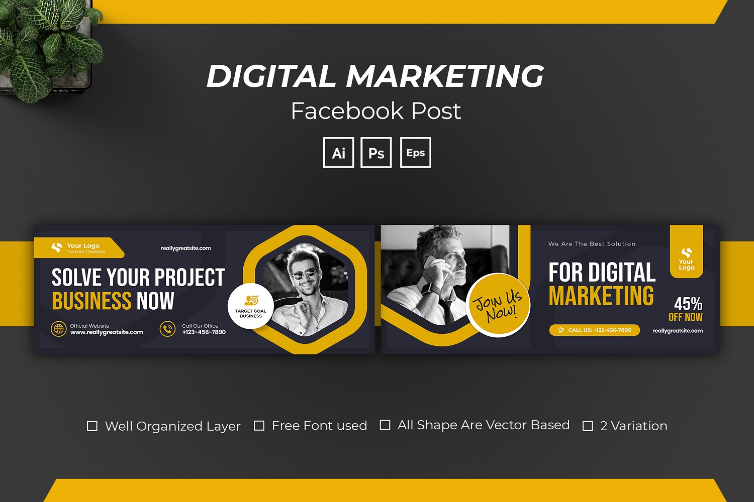 Digital Marketing Facebook Cover