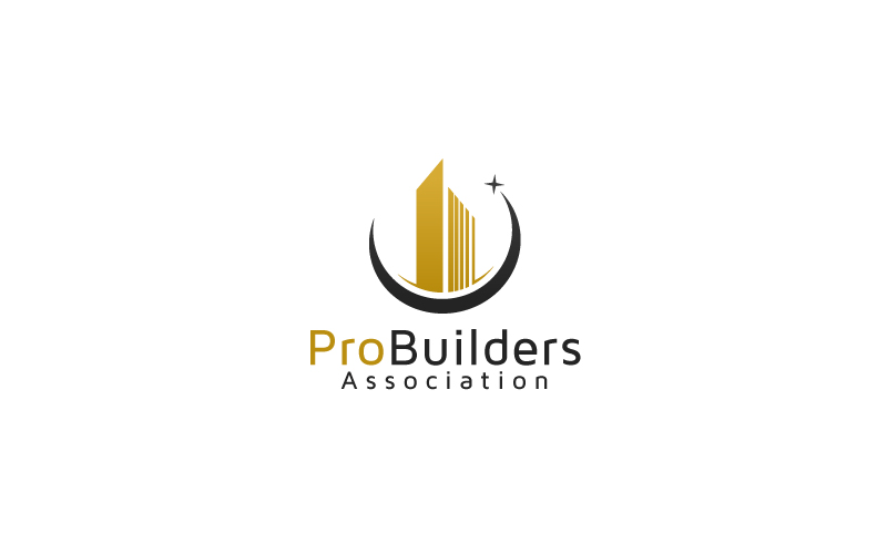 Pro Builders Logo Design Template