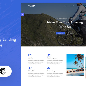 Html Template Landing Page Templates 234187